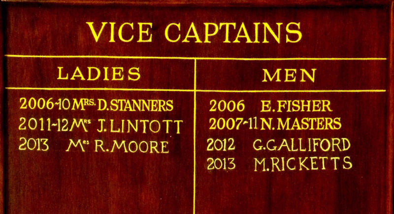 Vice Captains
